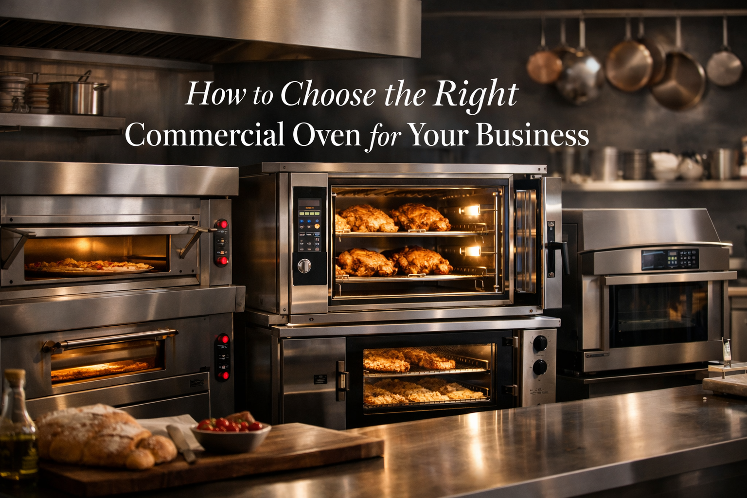 commercial oven