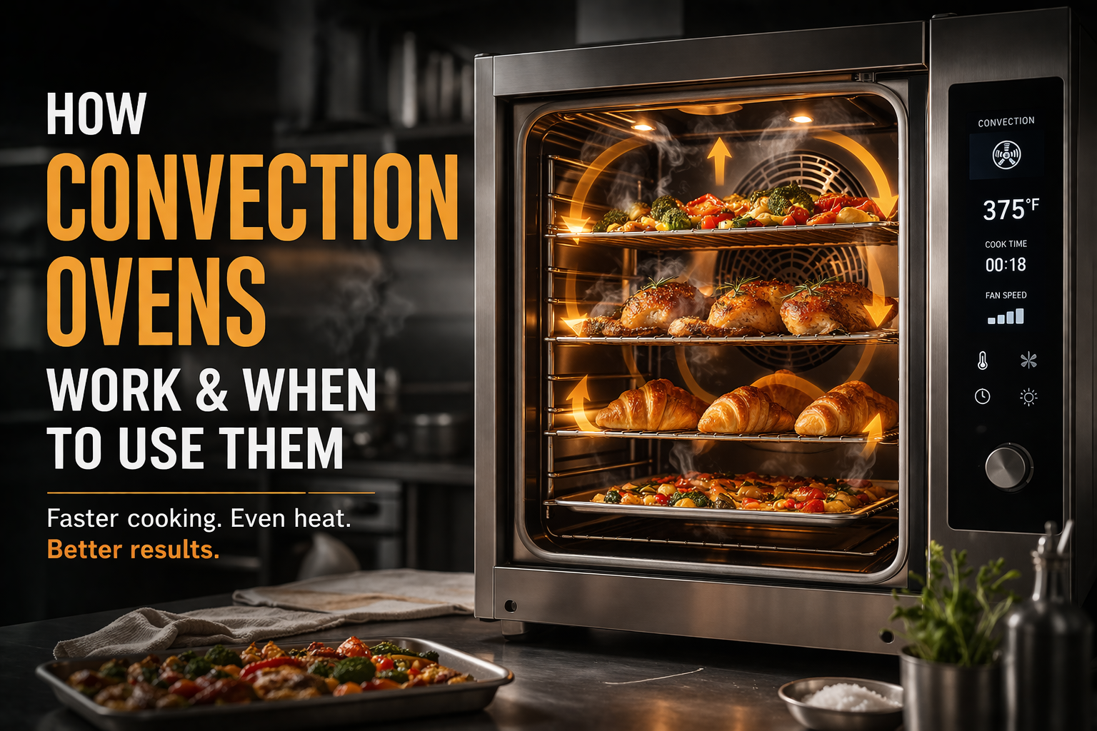 how convection ovens work