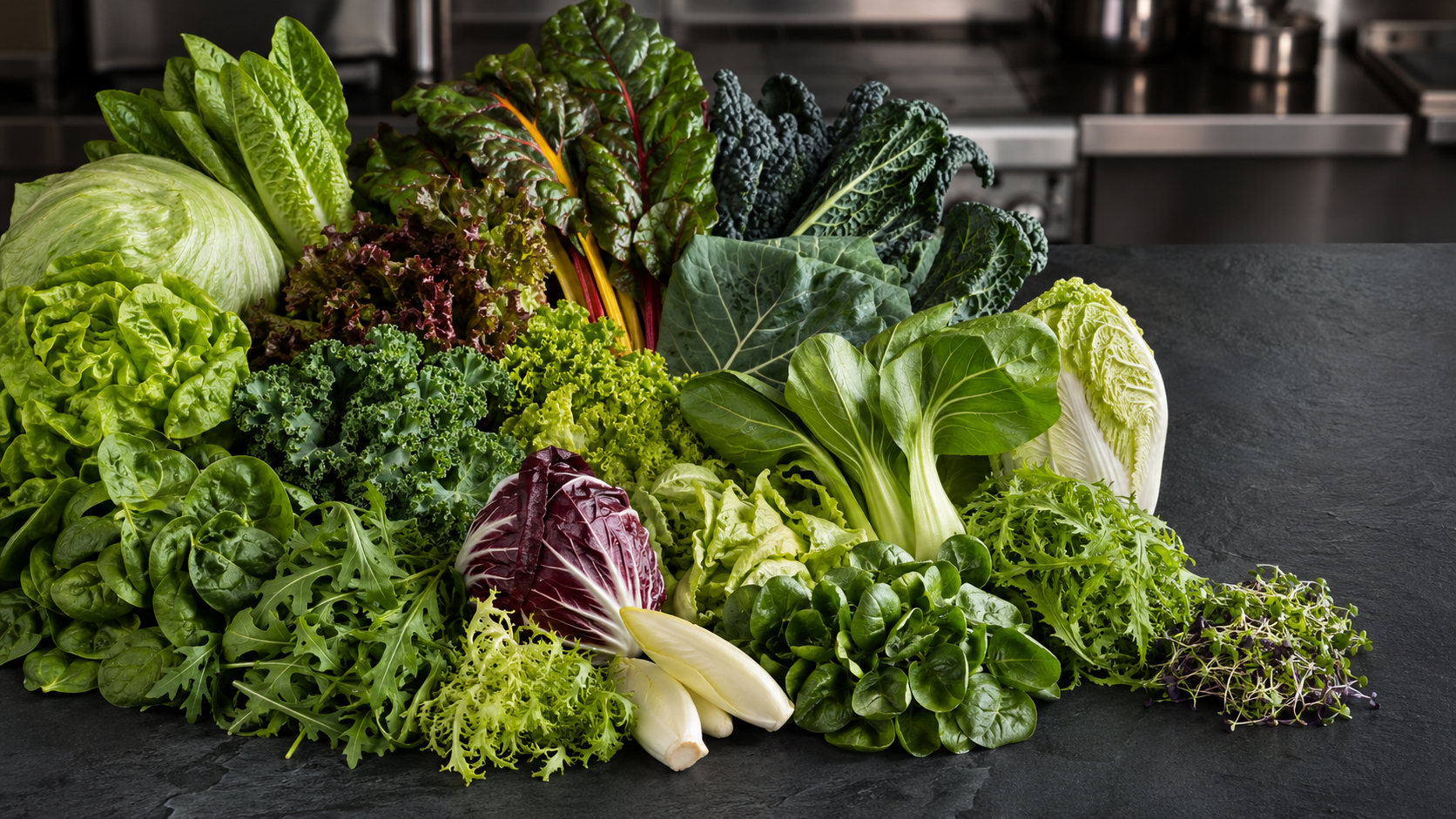 types of greens