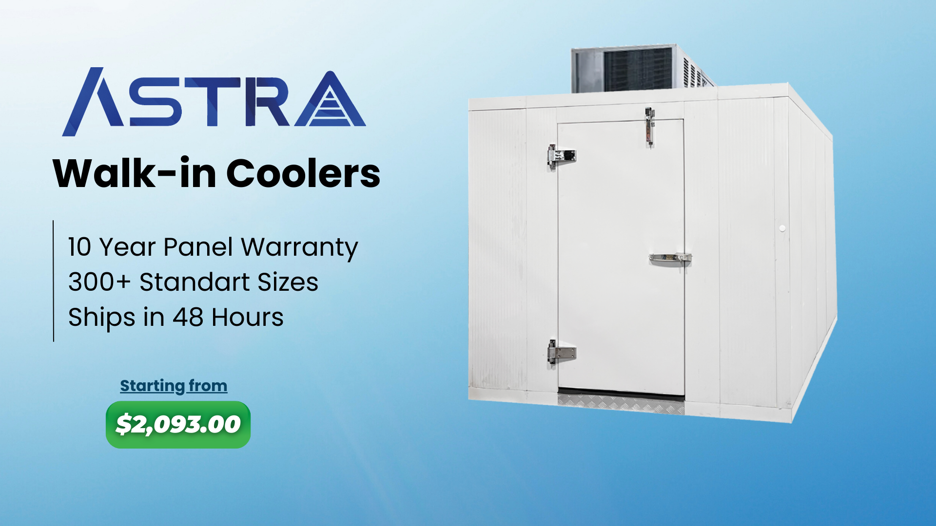 Walk In Cooler Costs & Prices
