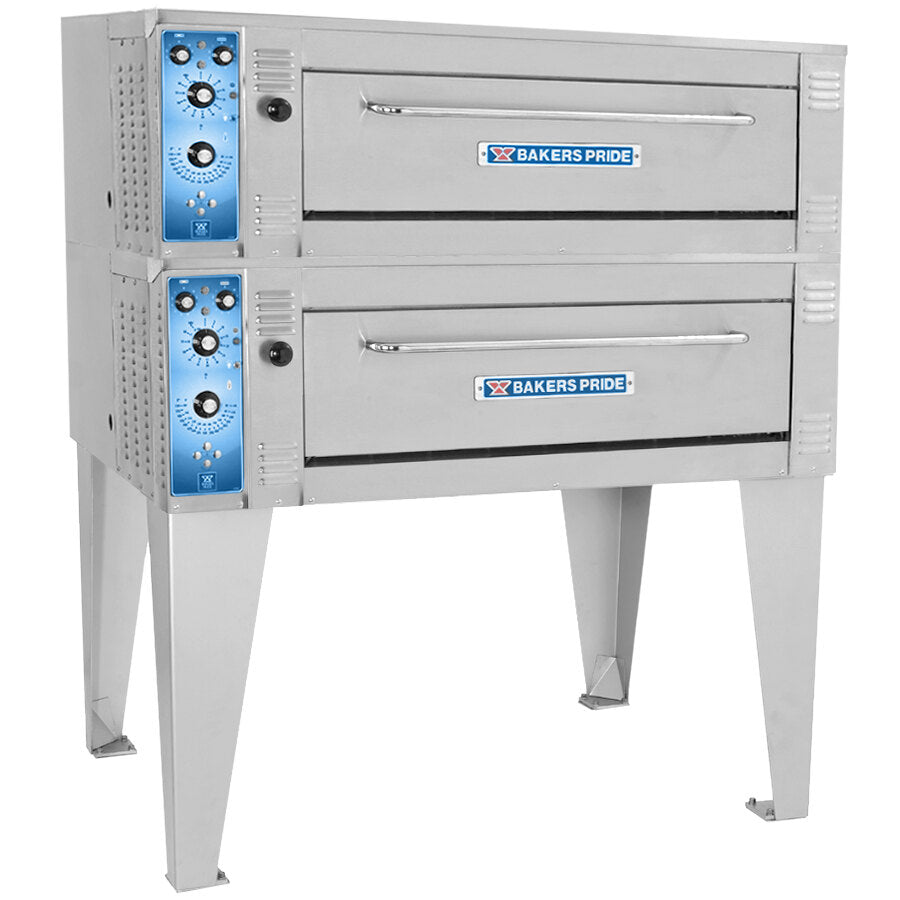 Bakers Pride EP-2-8-3836 Pizza Deck Oven – 2 Decks, 38-inch Deck, Electric, 240V, 1-Phase