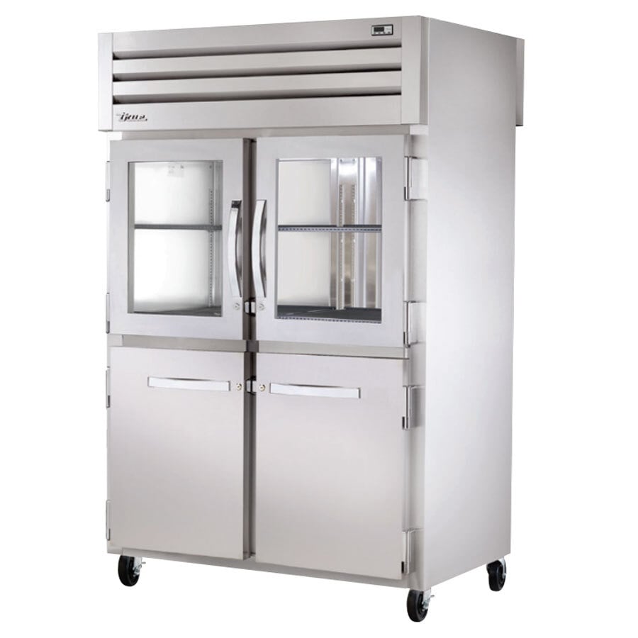 True STA2RPT-2HG/2HS-2G-HC 2 Doors Commercial Refrigerator