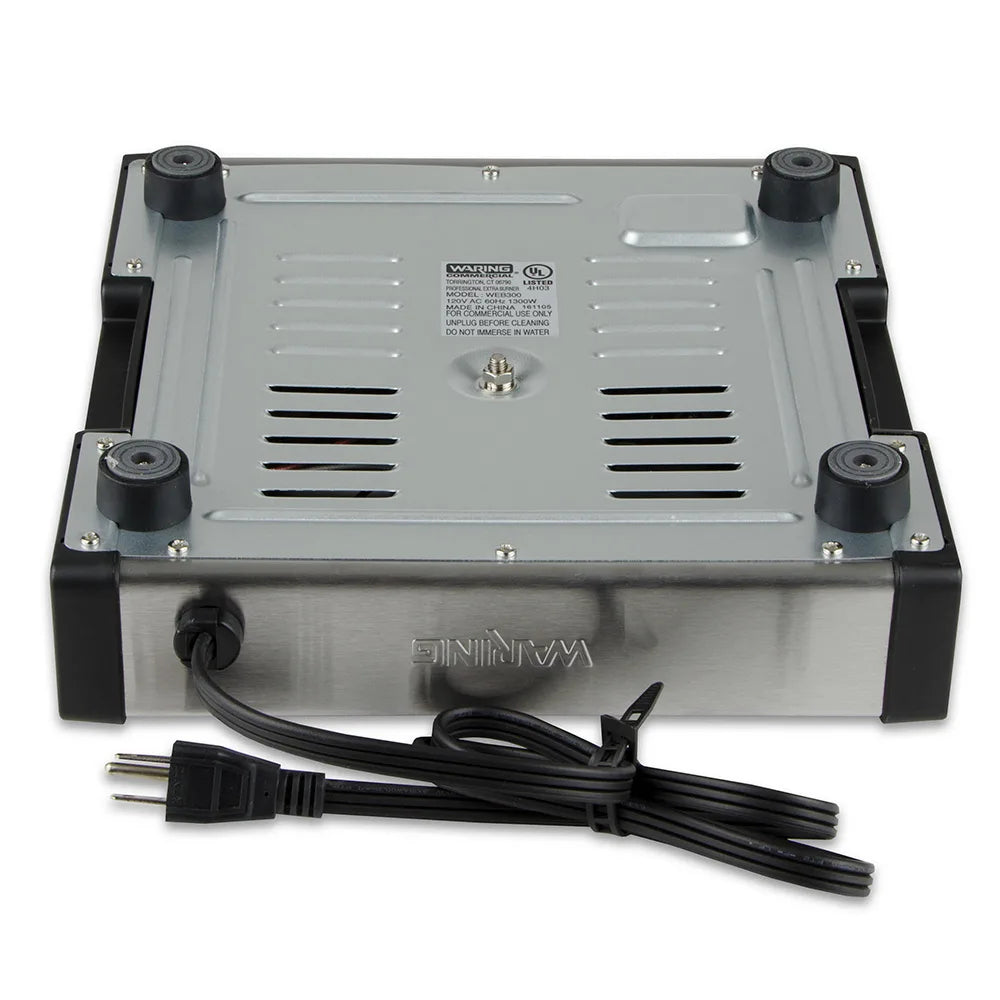 Waring WEB300 Single Burner Solid Top Countertop Range - 1300W