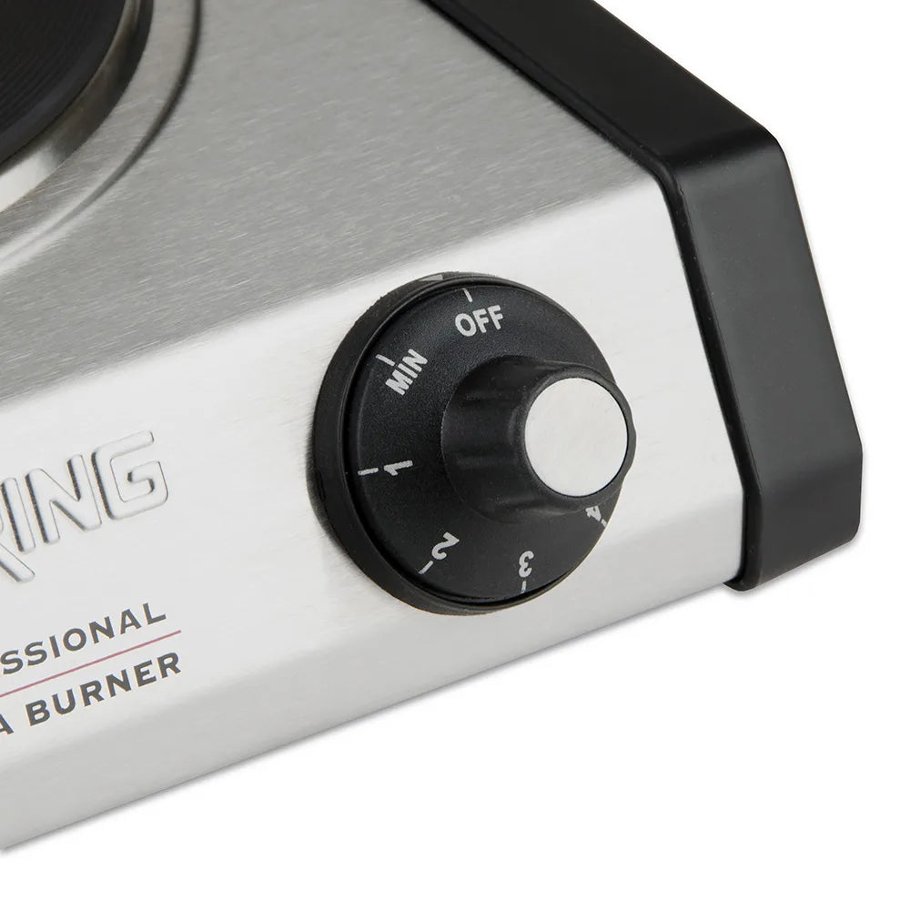 Waring WEB300 Single Burner Solid Top Countertop Range - 1300W