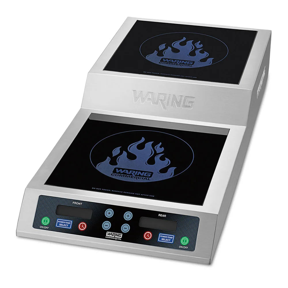 Waring WIH800 Countertop Induction Cooktop w/ (2) Burners, 208-240v/1ph