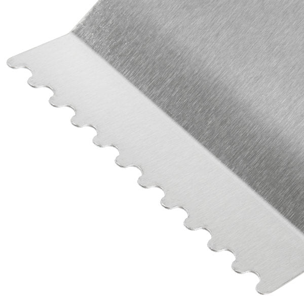 Globe SMALL-SCRAPER Stainless Steel Mini Grill Scraper for Grooved Grills