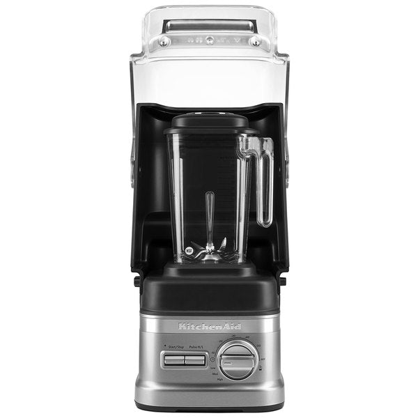 KitchenAid KSBC1B2CU Commercial Contour Silver Bar Blender w/ Sound Enclosure
