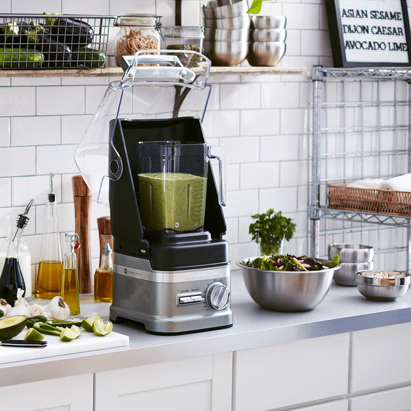 KitchenAid KSBC1B2CU Commercial Contour Silver Bar Blender w/ Sound Enclosure