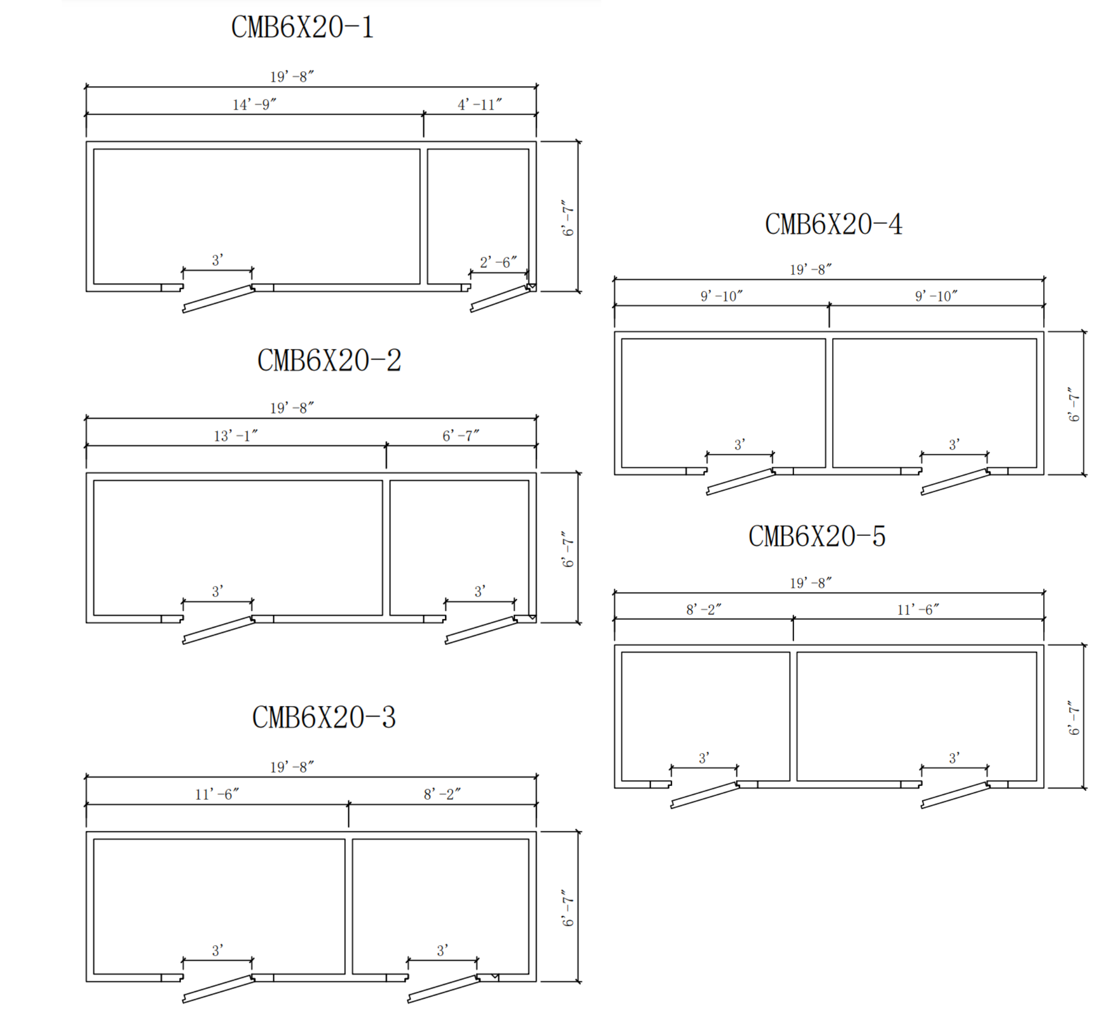 Astra 6 x 20 Walk-In Combo Cooler & Freezer With Floor CMB6X20