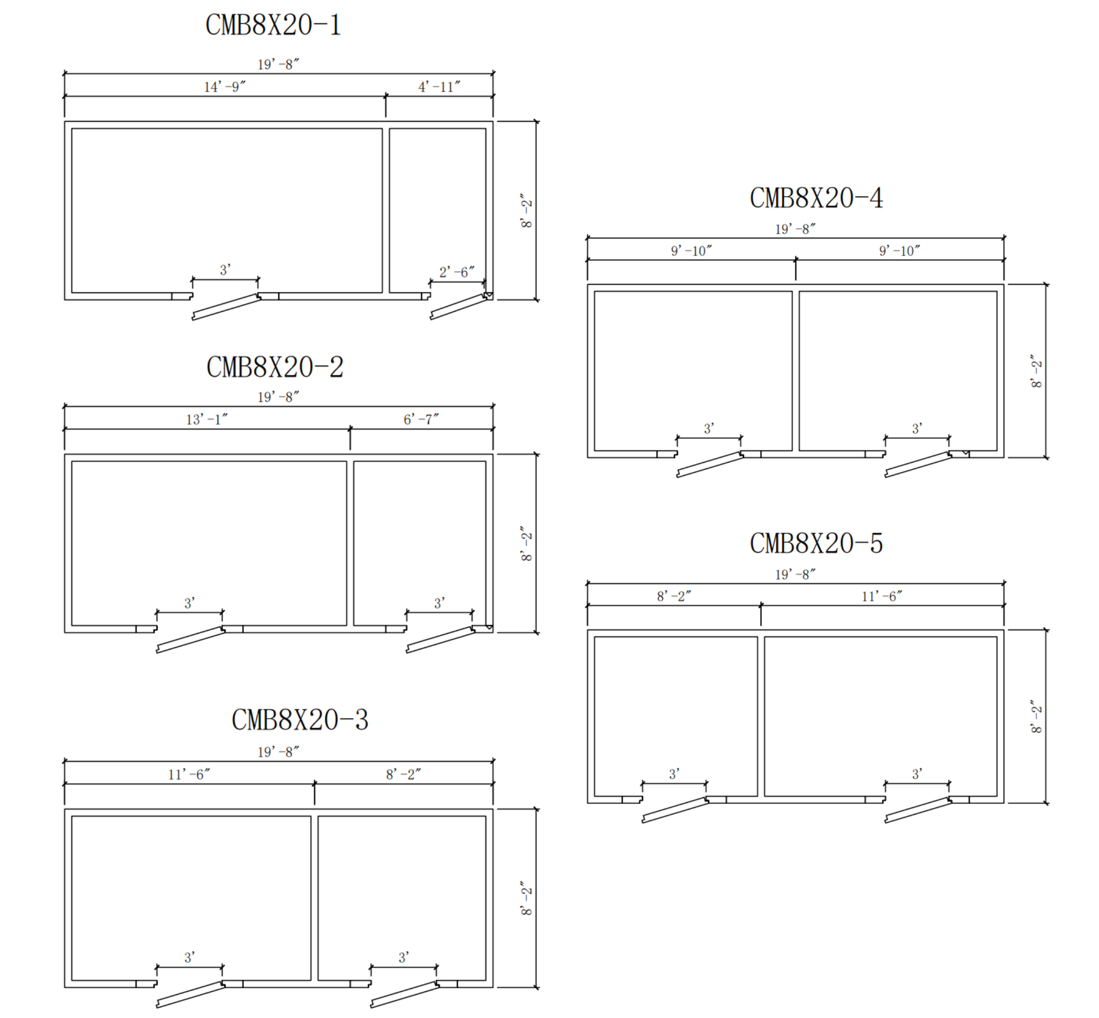 Astra 8 x 20 Walk-In Combo Cooler & Freezer With Floor + Top Mount Refrigeration CMB8X20-17C3F-T