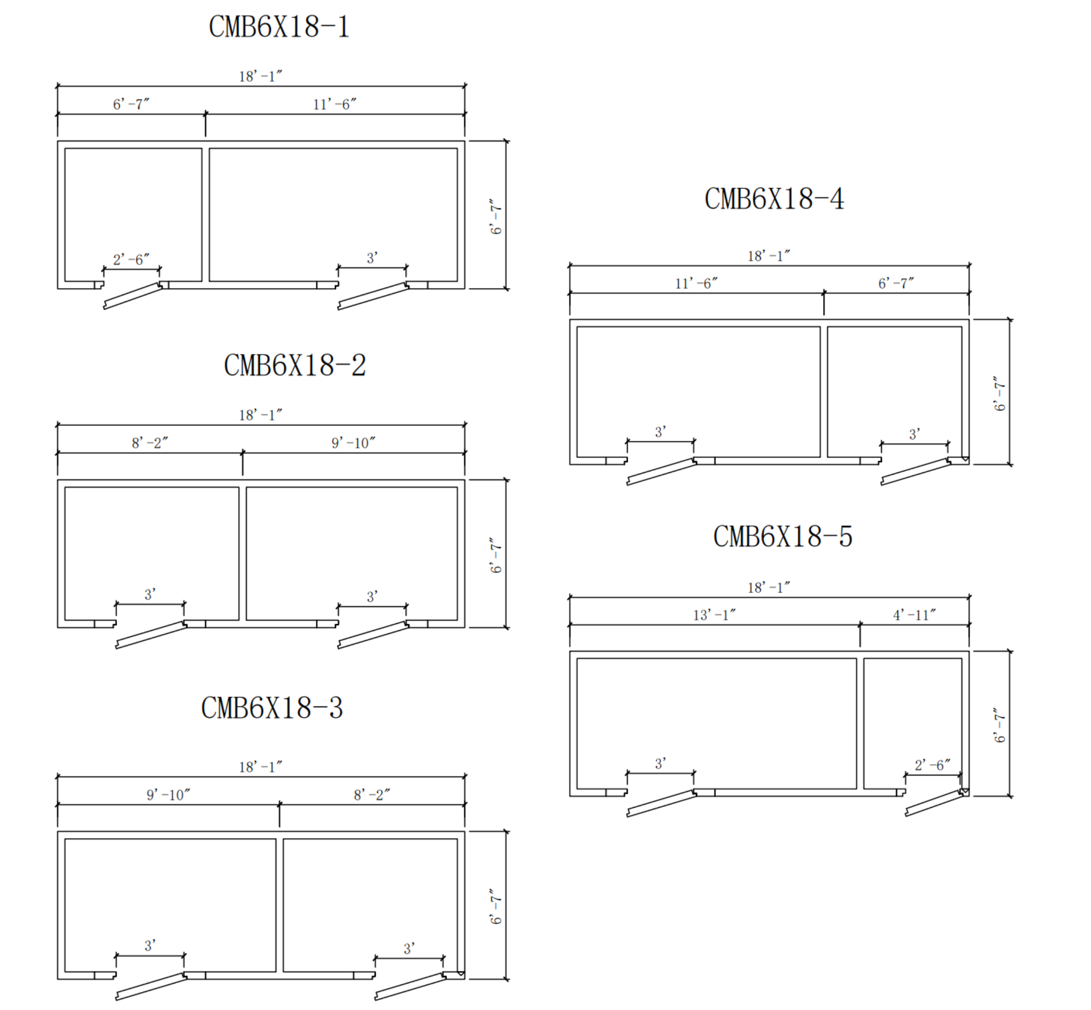 Astra 6 x 18 Walk-In Combo Cooler & Freezer With Floor CMB6X18