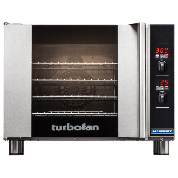 Moffat E31D4 Turbofan single Half Size Electric Convection Oven