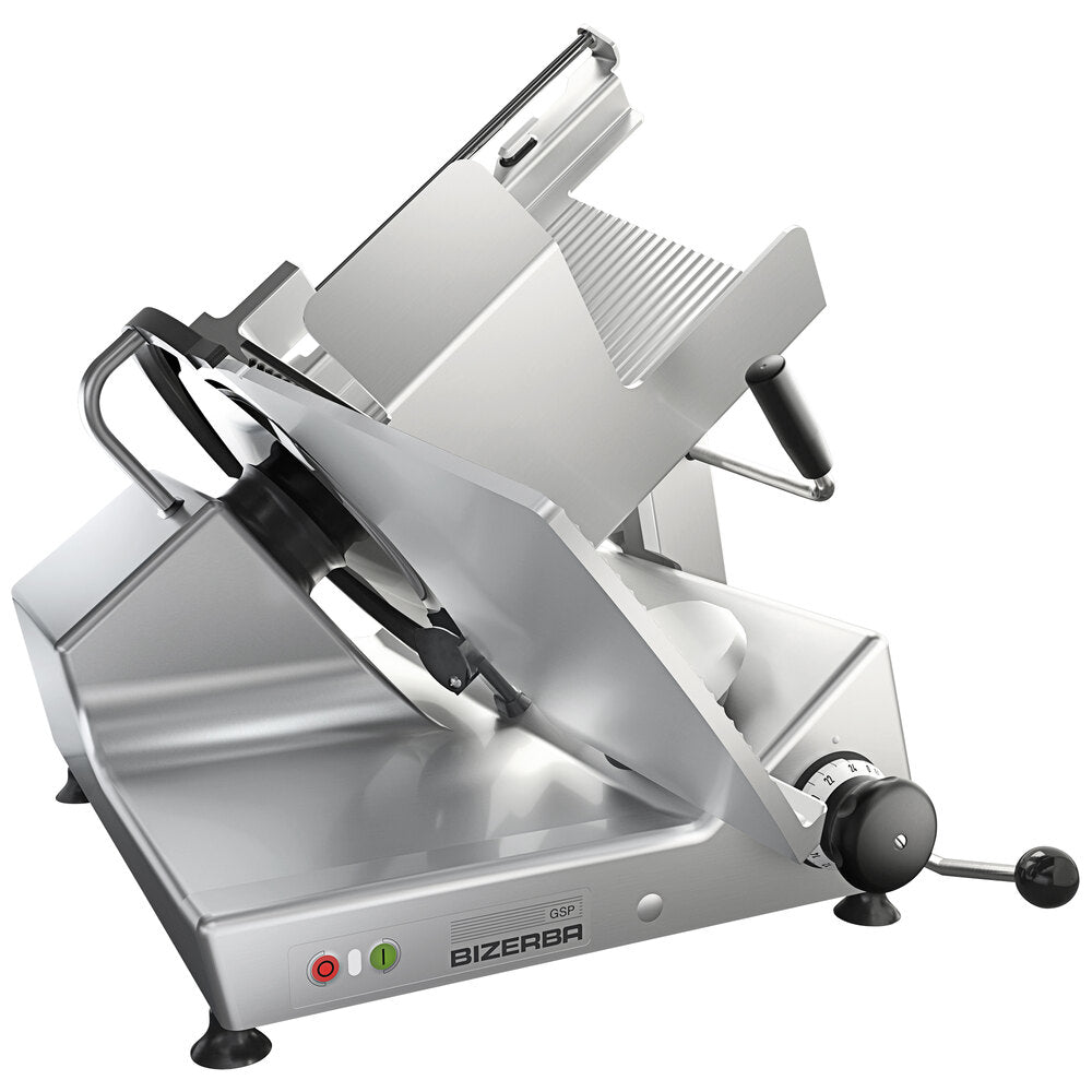 Bizerba GSP V 2-150-GVRB 13" Manual Gravity Feed Meat and Cheese Slicer - 1/2 hp