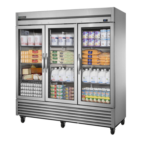 True TS-72G-HC~FGD01 2 Doors Commercial Refrigerator