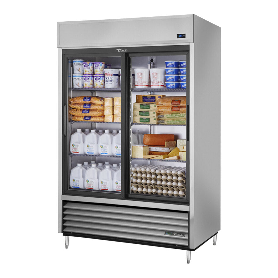 True TSD-47G-HC-LD 2 Doors Commercial Refrigerator