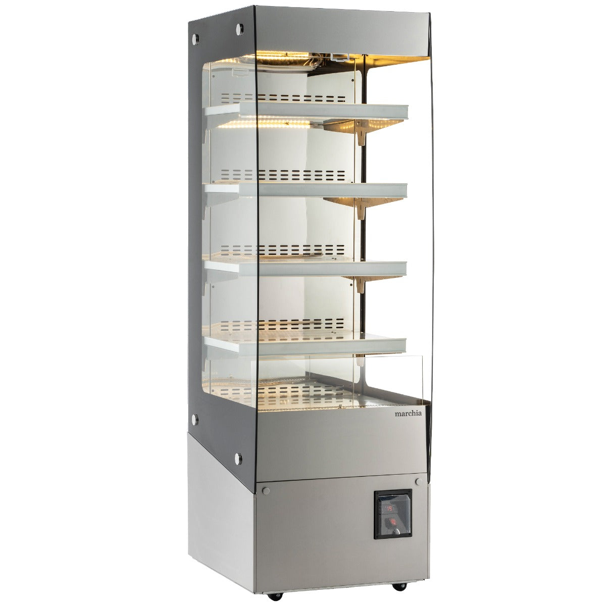 Marchia MHS700 26" Open Heated Display Warming Case Grab and Go