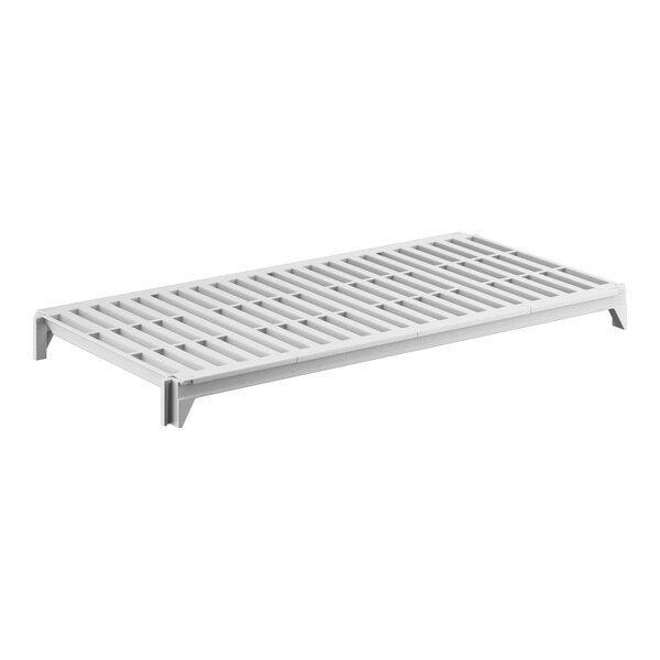 Cambro CPSK2448V1480 Camshelving Premium Shelf Plate Kit, 24"W x 48"L, Vented, Speckled Gray, Polypropylene, NSF Listed, Antimicrobial