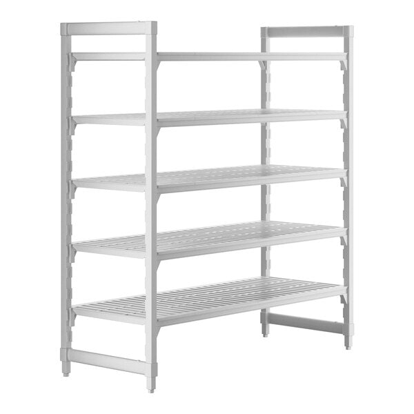 Cambro CPU246064V5480 Camshelving Premium Vented 5-Shelf Starter Unit - 24" x 60" x 64"