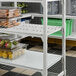 Cambro CPSK2436VS5480 Camshelving Premium Shelf Plate Kit w/ 1 Solid and 4 Vented Shelves - 24"W x 36"L