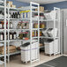 Cambro CPU184884V5PKG Camshelving Premium Vented 5-Shelf Starter Shelving Unit - 18" x 48" x 84"