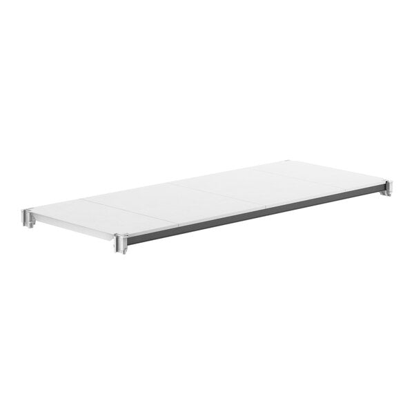 Cambro EXSK2460S1480 Camshelving Elements Shelf Plate Kit, 24"W x 60"L, Solid Polypropylene, Brushed Graphite Finish, NSF Listed, Made in USA