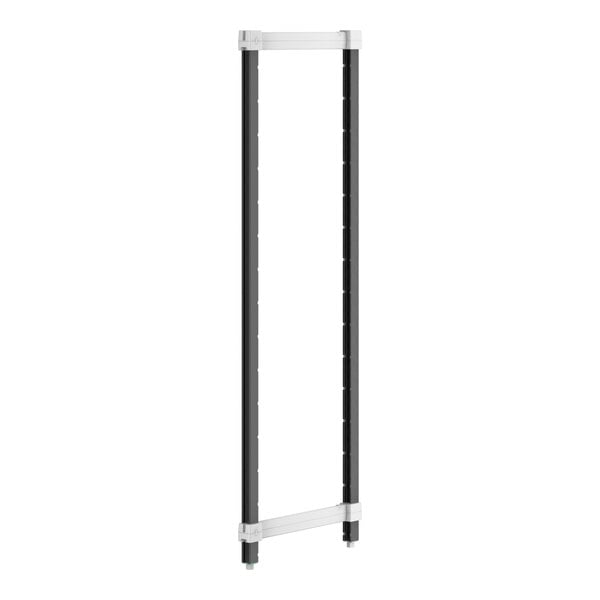 Cambro EXPK2164480 Camshelving Elements XTRA Post Kit, 21.5W x 64.75H, Stationary, Speckled Gray, Plastic Finish