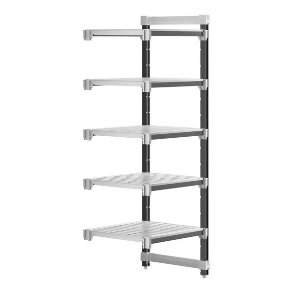 Cambro EXA212464V5480 Camshelving Elements 5-Shelf Vented Add-On Unit - 21" x 24" x 64"