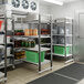 Cambro EXA244872V4480 Camshelving Elements 4-Shelf Vented Add On Unit - 24"W x 48"L x 72"H