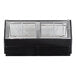 Howard McCray SC-CMS40E-6C-LED 40 Series 75 1/2" White Endless Single-Duty Curved Glass Refrigerated Red Meat Case - 115V