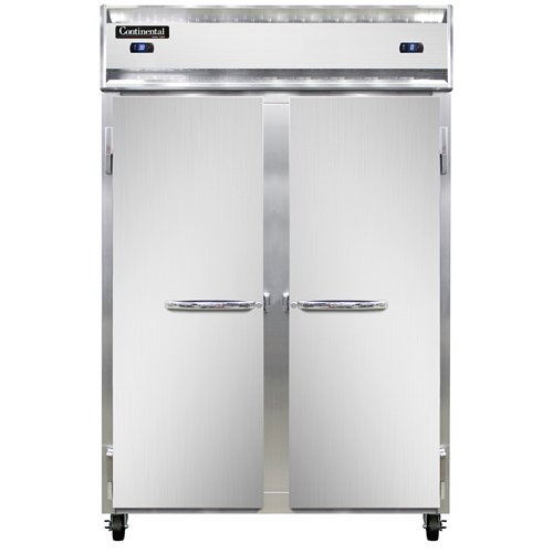 Continental Refrigerator 2RFN 52-Inch Refrigerator / Freezer β 2 Doors, Stainless Steel Front