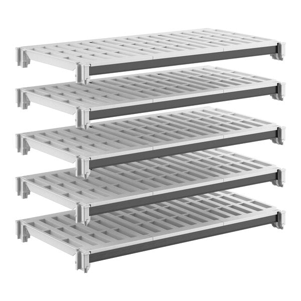 Cambro EXSK1836V5480 Camshelving Elements 5-Shelf Plate Kit - 18"W X 36"L