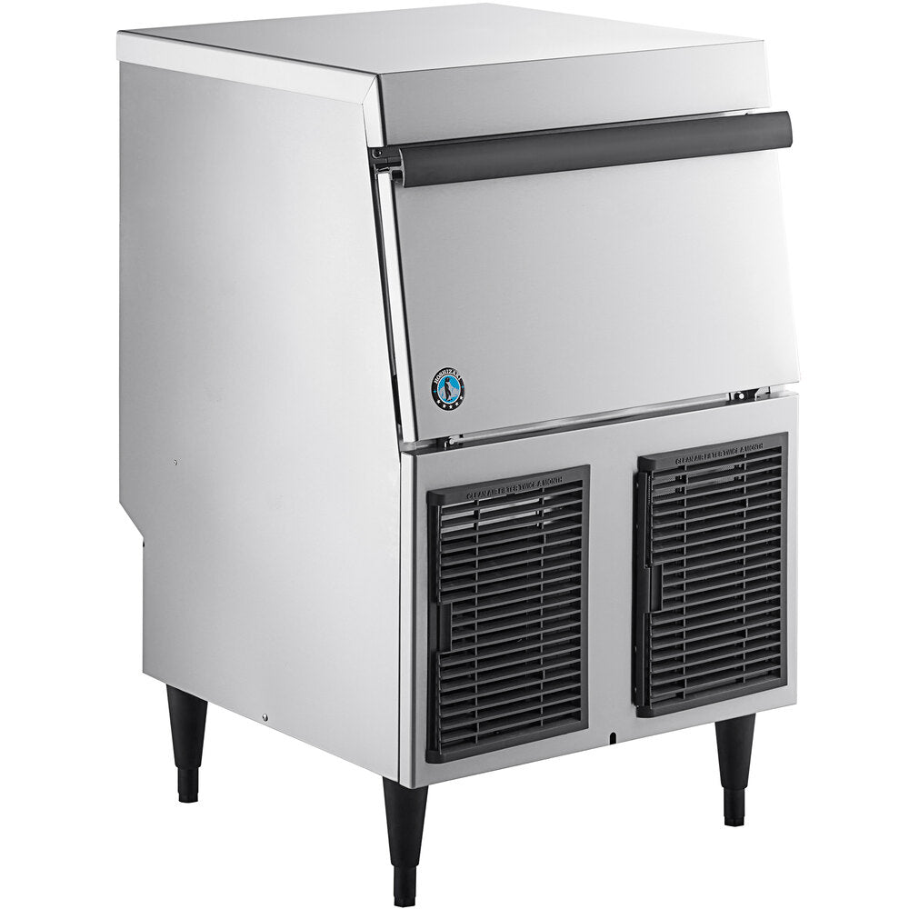 Hoshizaki F-330BAK-C 24" Air-Cooled Undercounter Cubelet Ice Machine with 80 lb. Storage - 300 lb., 115V