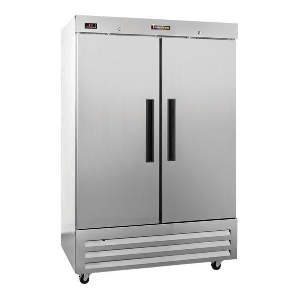 Traulsen CLBM-49R-FS-LR Two-Section Solid-Door Reach-In Refrigerator