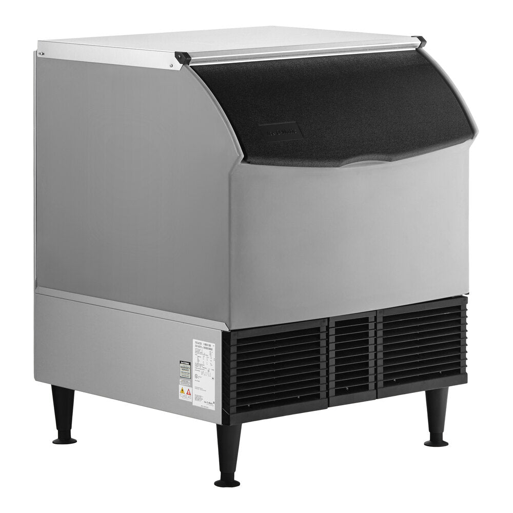 Ice-O-Matic CIMU300HA90 30 3/8" Air-Cooled Undercounter Half Dice Cube Ice Machine with - 302 lb., 115V