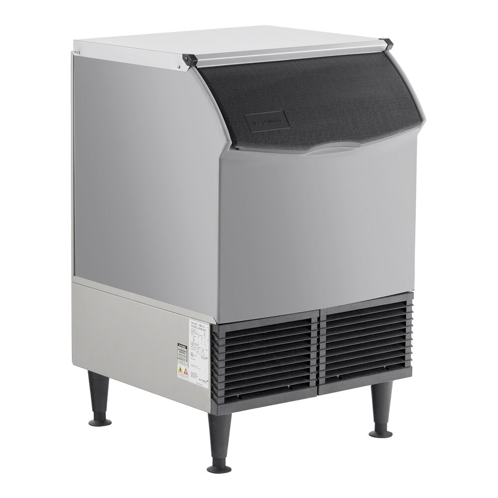 Ice-O-Matic CIMU220HA90 24 1/2" Air-Cooled Undercounter Half Dice Cube Ice Machine with - 223 lb., 115V