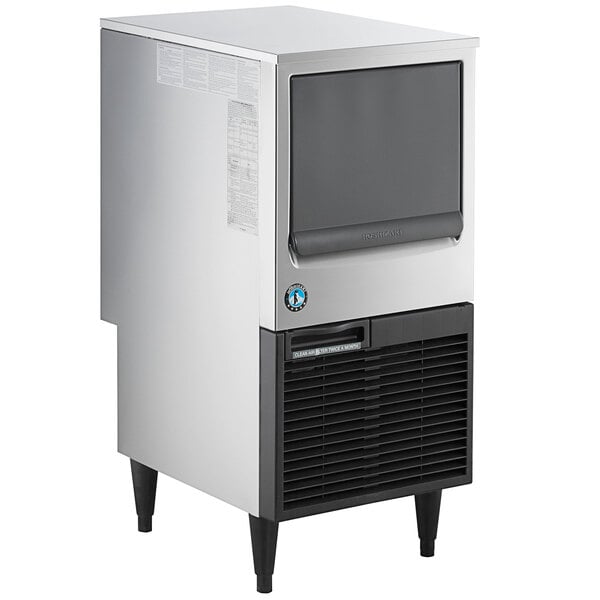 Hoshizaki KM-81BAK 17 3/4" ADA-Compliant Air-Cooled Undercounter Crescent Cube Ice Machine with 38 lb. Storage - 98 lb., 115V