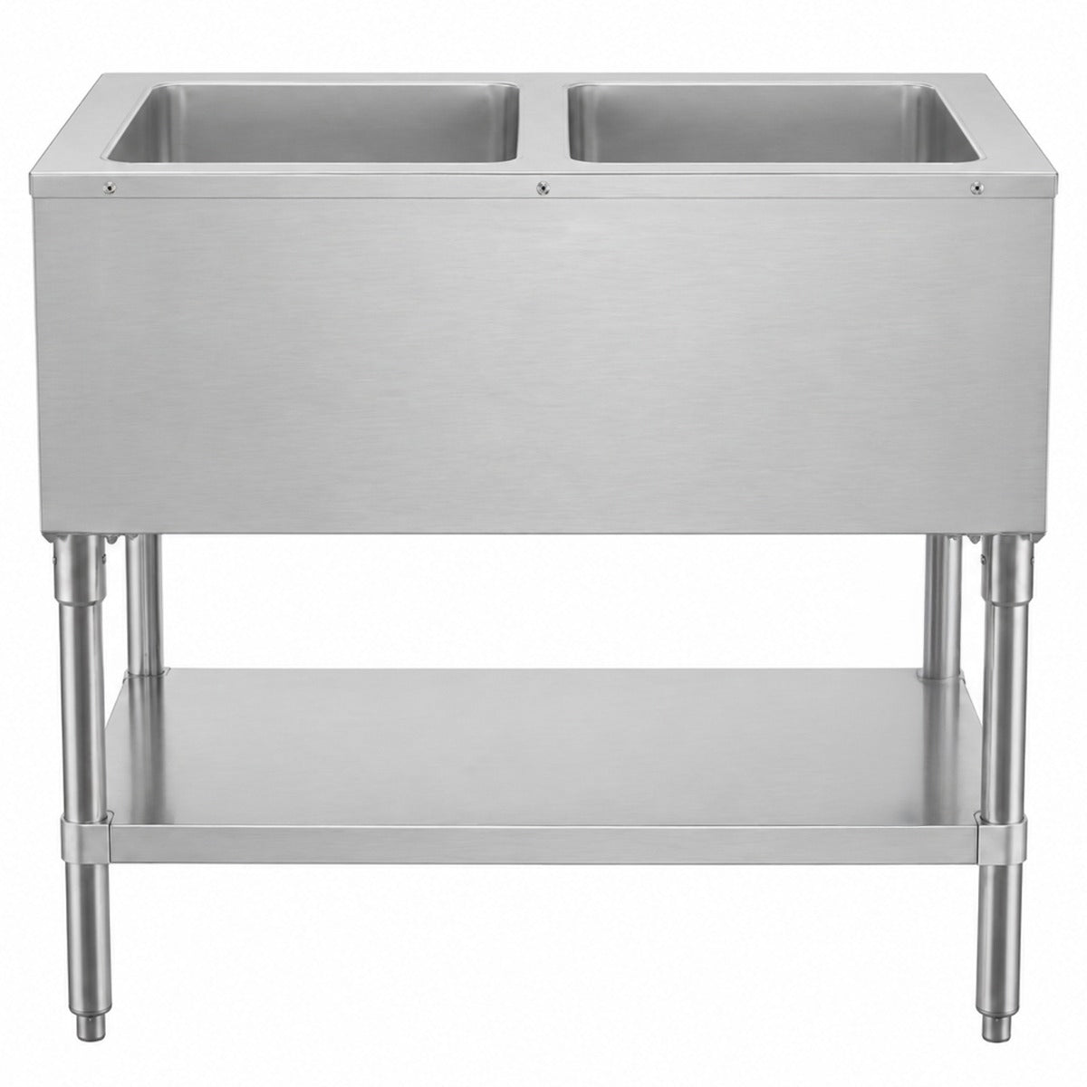 Prepline EST30-2O electric steam table, back view