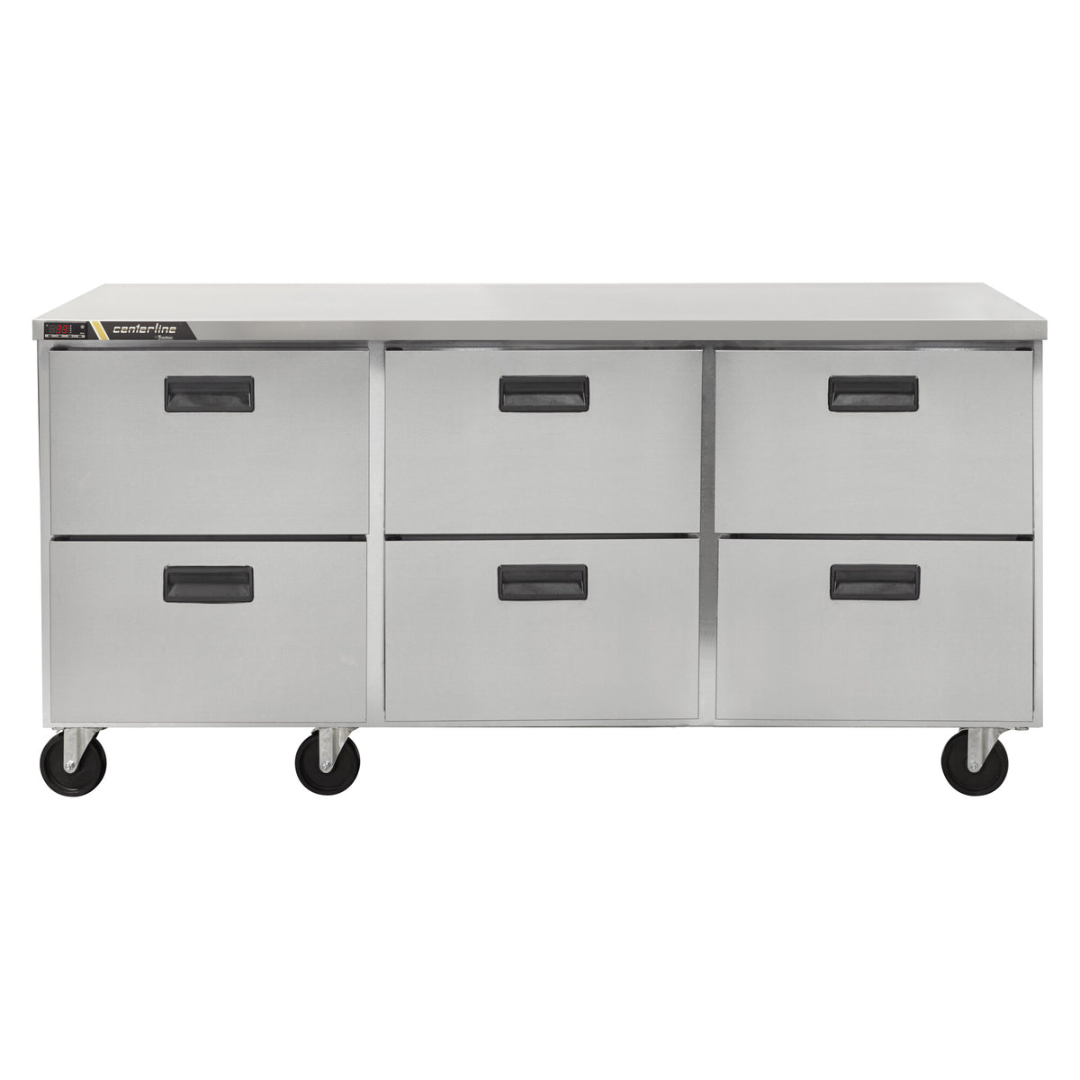Traulsen CLUC-72R-DW 72.25-Inch Undercounter Refrigerator β 6 drawers