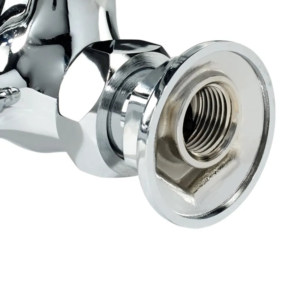 Krowne 14-812L Royal Series 8" Center Wall Mount Faucet, 12" Spout