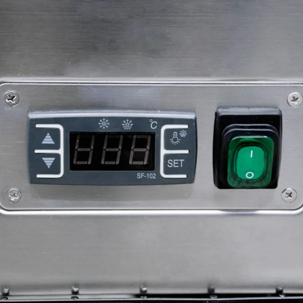 Omcan 44383 48" Full Service Bakery Display Case w/ Straight Glass - (4) Levels