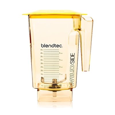 Blendtec 40-636-62 yellow WildSide jar with yellow lid