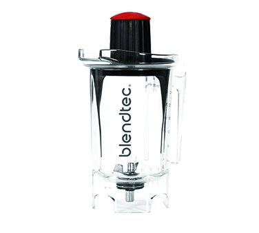Blendtec 40-710-15 Twister jar with Twister lid, front view