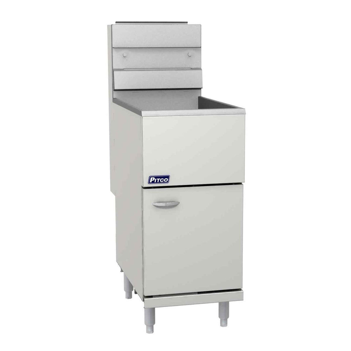 Pitco 45C+S 42 - 50-lb Commercial Gas Fryer — Millivolt Controls