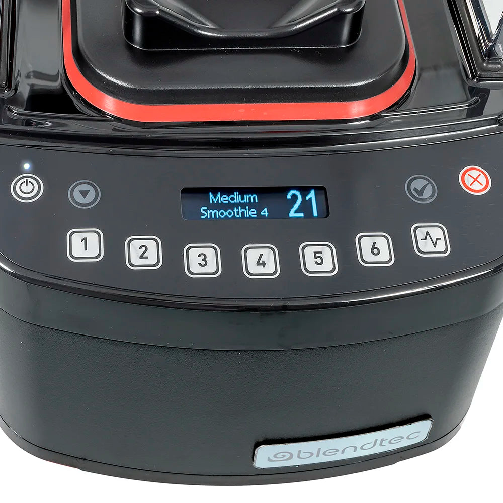 Blendtec S885C2901-B1GB1A Stealth Countertop Blender with 2 Fourside Jars, Black