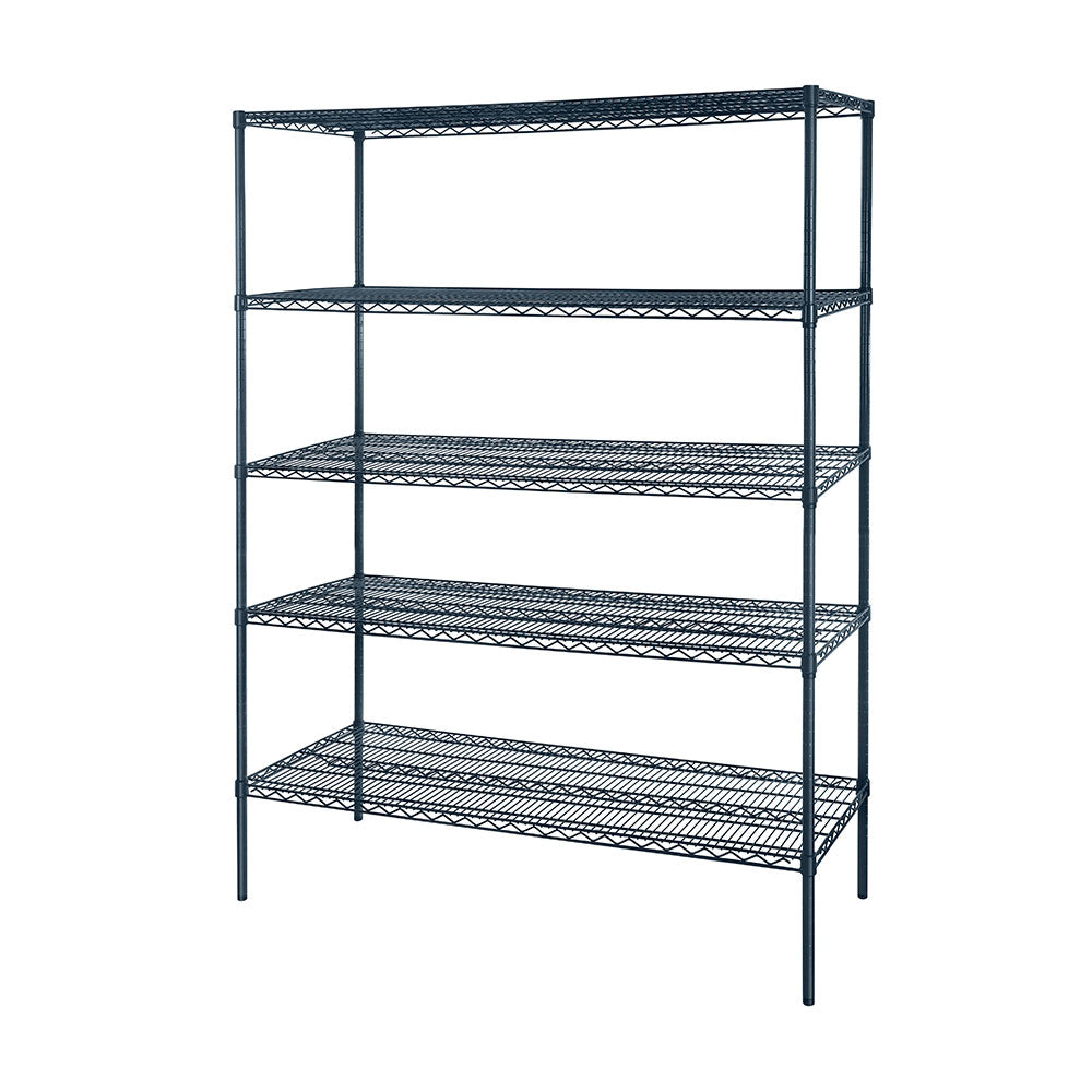MixRite MWSSE247286 – Slate Grey Epoxy Coated Shelving Kit