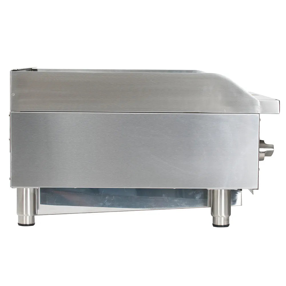Globe GCB24G-RK 24" Countertop Gas Charbroiler