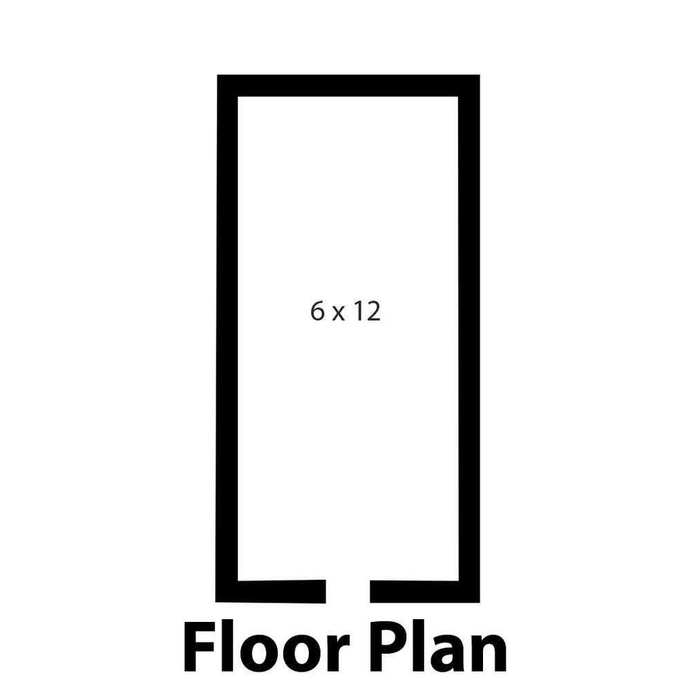 Norlake FTF612-CX 6 X 12 Indoor Walk-In Freezer With Floor