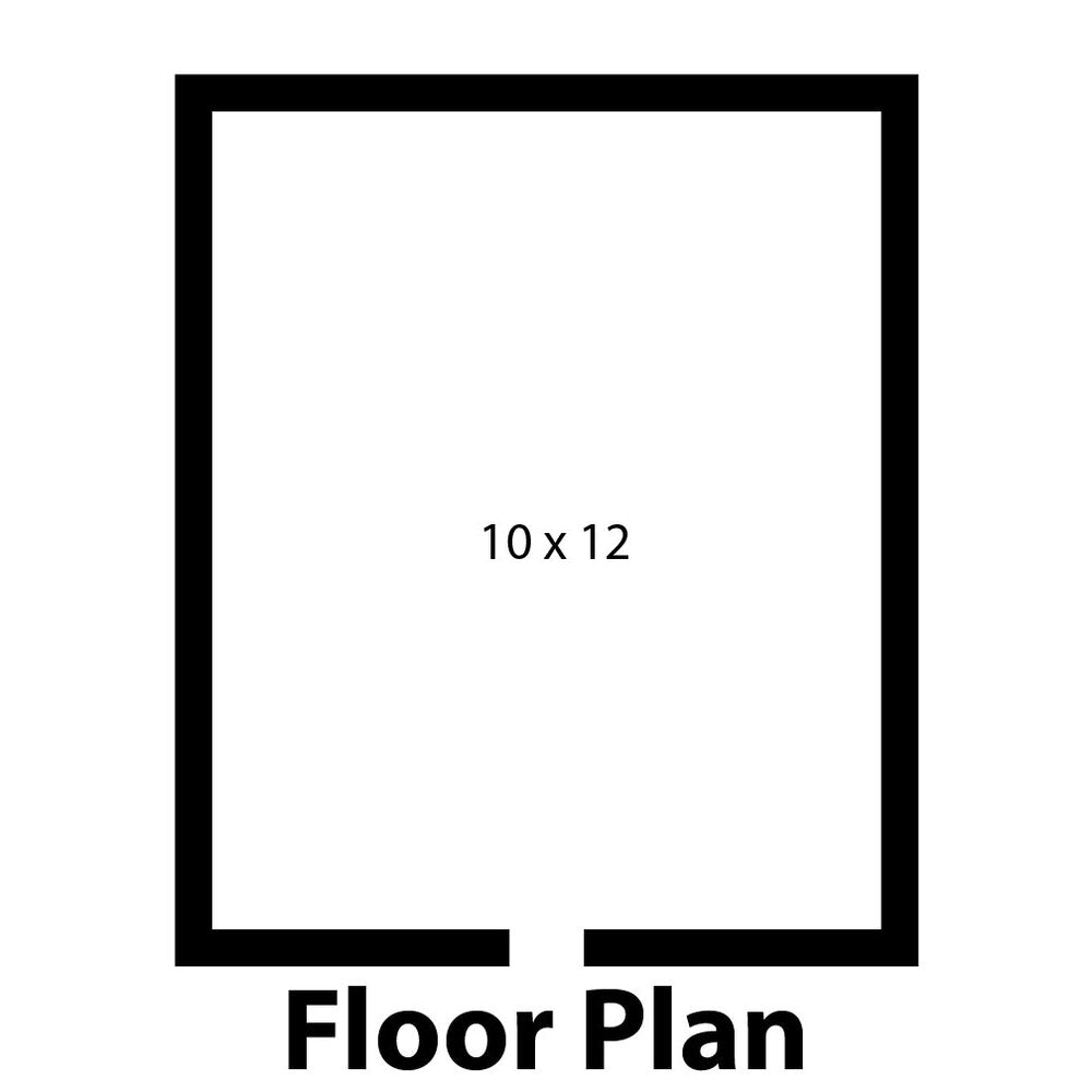 Norlake KLB771012-CX 10 X 12 Indoor Walk-In Cooler With Floor
