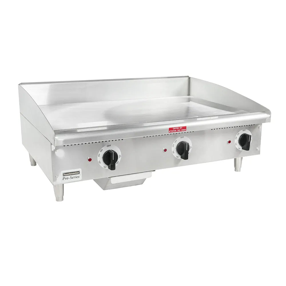 Toastmaster TMGE36 36" Electric Griddle w/ Thermostatic Controls - 3/4" Steel Plate