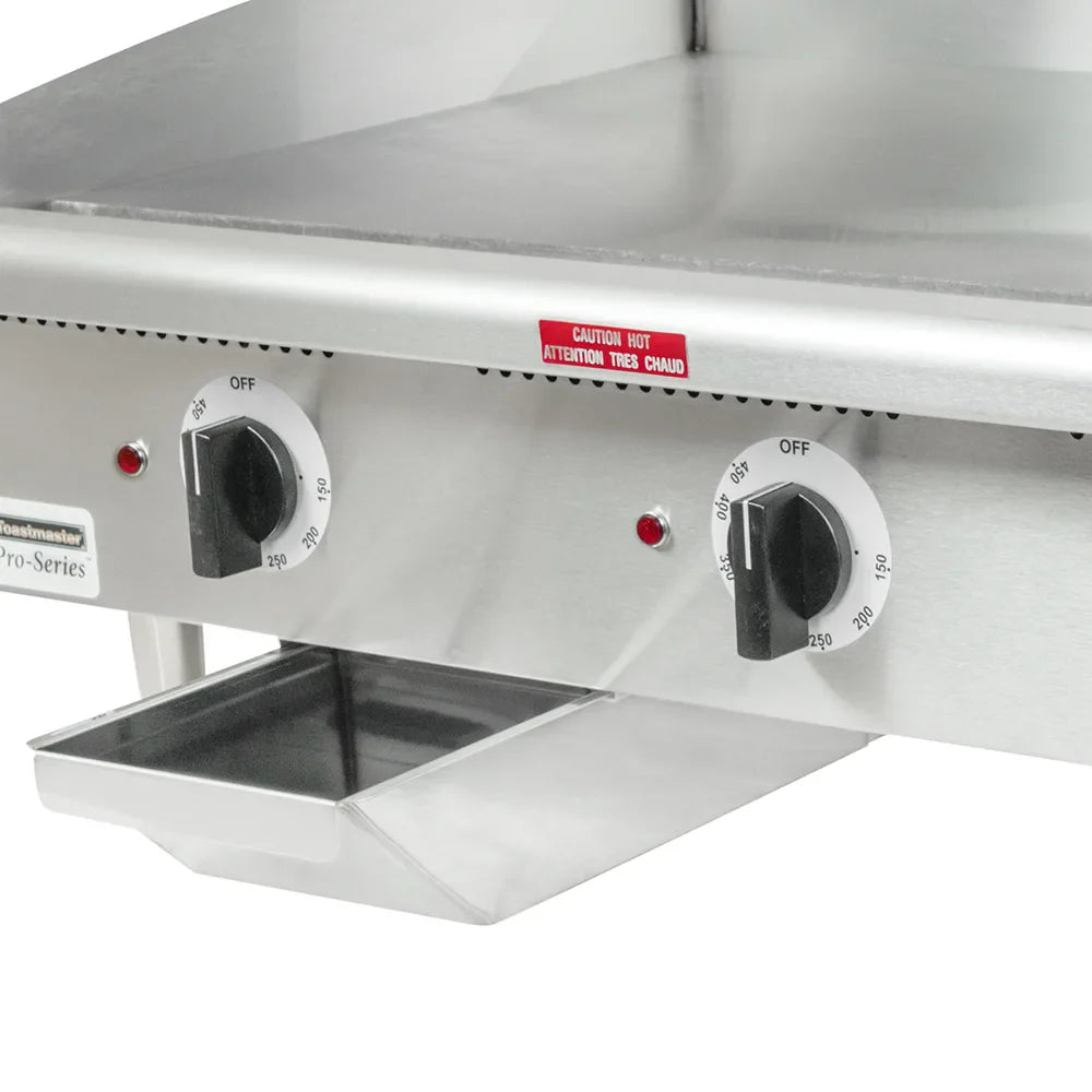 Toastmaster TMGE36 36" Electric Griddle w/ Thermostatic Controls - 3/4" Steel Plate